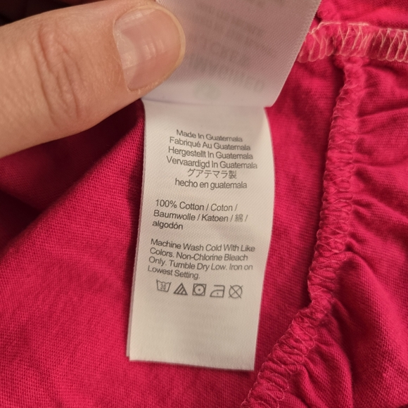 Crewcuts Girls Sleeveless Summer Dress Coral Pink Tiered Colorblock 8 - Picture 4 of 7